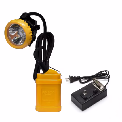 Linterna Minera Recargable Antiexplosiva Opalux KJ4.2LM: ¡Seguridad y Potencia Extrema para Entornos Exigentes!