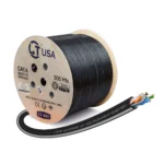 Rollo Cable UTP Cat6 Exterior 305m LT USA LT-641 (Chaqueta UV): Red Gigabit Resistente a la Intemperie