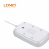 Supresor de Picos LDNIO SC con  Tomas Universales y  USB QC Carga Rápida y Protección Total