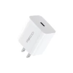 Cargador Rápido USB-C 20W RECCI RCT-P02C: ¡Potencia PD y PPS para tu Smartphone!, SOLO DADO USB-C, no incluye Cable