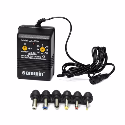 Adaptador de Voltaje Universal SANWIN LLA-500M: ¡Un Cargador para Múltiples Dispositivos!