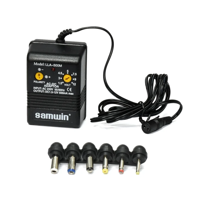 Adaptador de Voltaje Universal SANWIN LLA-500M: ¡Un Cargador para Múltiples Dispositivos!