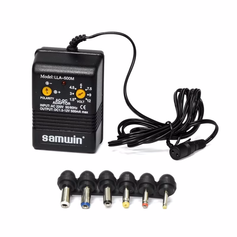 Adaptador de Voltaje Universal SANWIN LLA-500M: ¡Un Cargador para Múltiples Dispositivos!