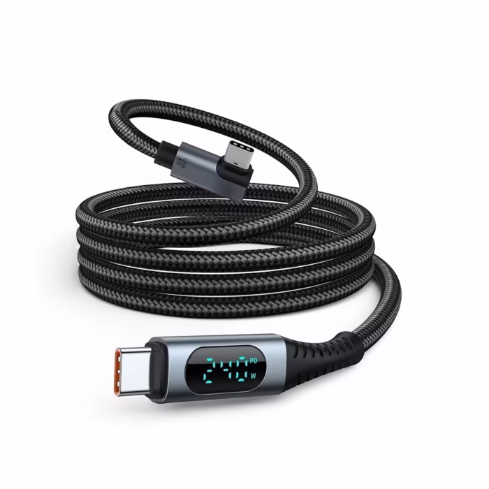 Cable USB m Delcom DL UT ° y LED Digital K Gbps y Carga W