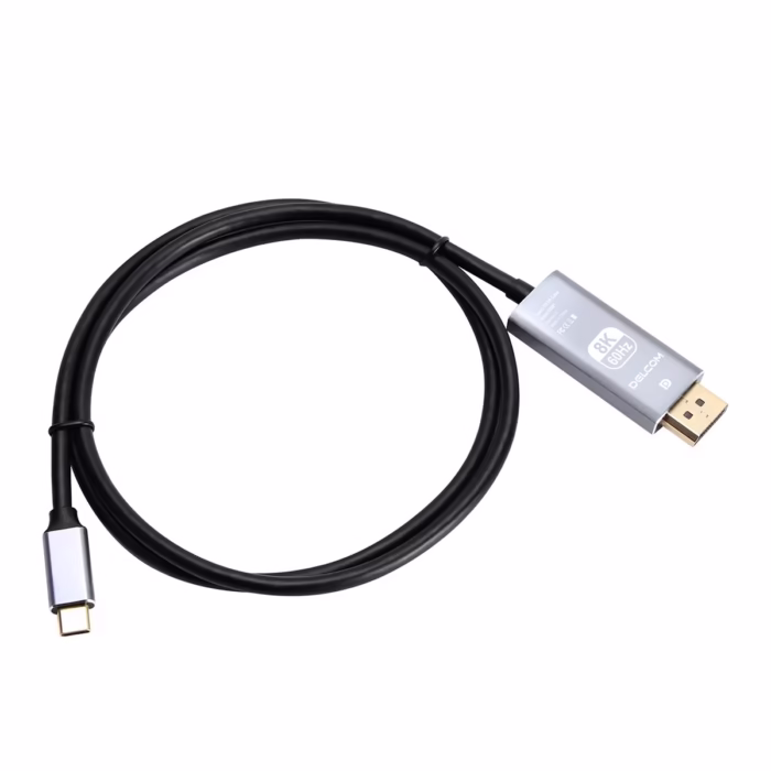 Cable USB C a DisplayPort K m Delcom DL CDP Conecta tu Laptop a la Máxima Resolución y Fluidez