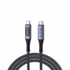 Cable USB-C de 1 Metro USB4 8K 240W de 1 Metro con Pantalla LED Delcom DL-U4T301_____02 Cable USB C USB m Delcom DL UT con Pantalla LED K Gbps y Carga de W