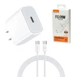 Cargador Rápido USB-C 20W RECCI RCK-22CC + Cable USB-C 60W: ¡La Solución de Carga Completa!