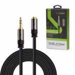Extensión de Audio Estéreo 3.5mm 1.8m Delcom DL-MST01-MF: ¡Más Alcance, Misma Calidad de Sonido!