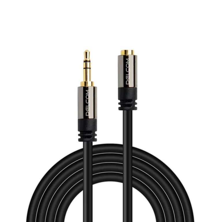 Extensión de Audio Estéreo 3.5mm 1.8m Delcom DL-MST01-MF: ¡Más Alcance, Misma Calidad de Sonido!