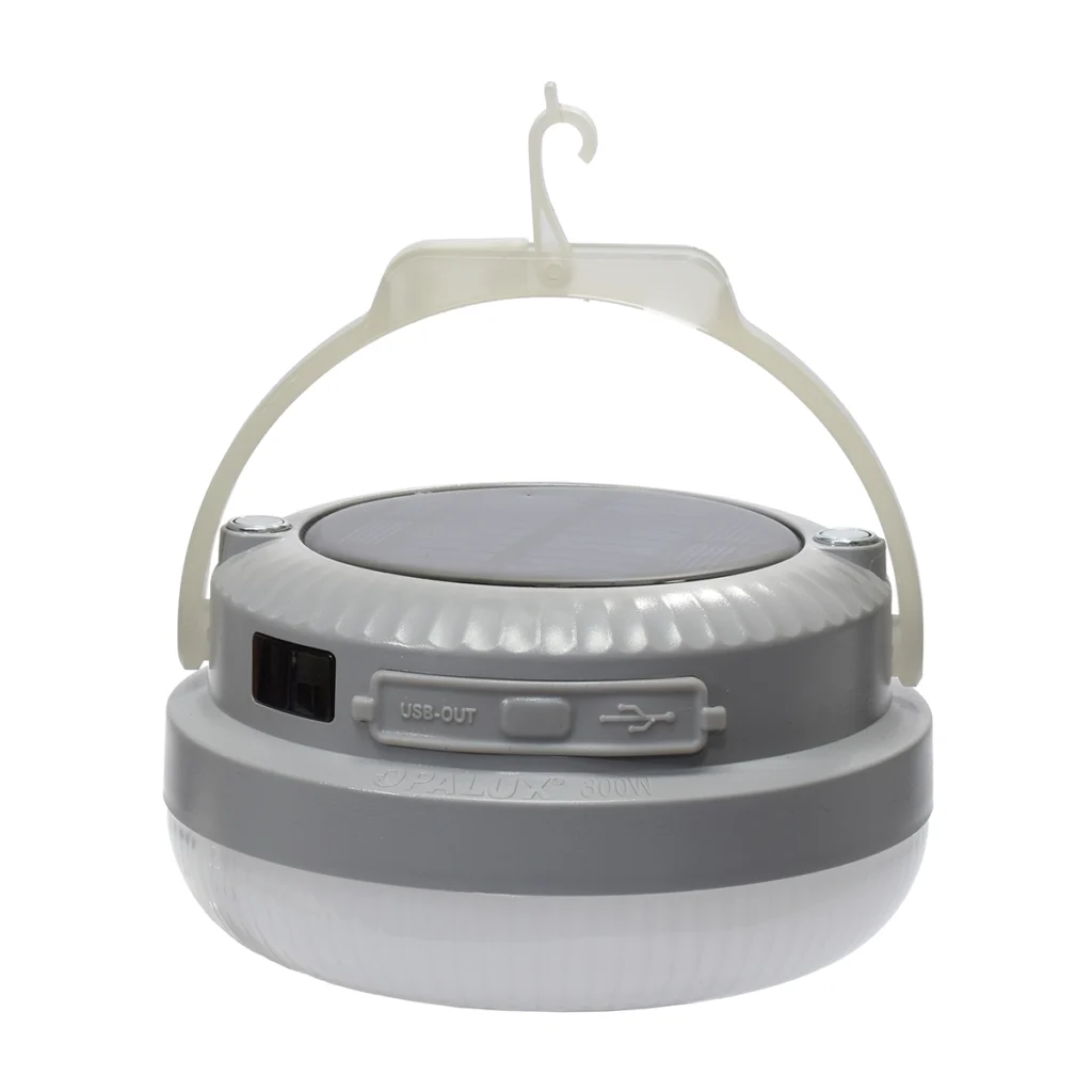 Lámpara LED Recargable W Opalux OP FDW Luz Ultra Potente Solar Power Bank y Base Magnética