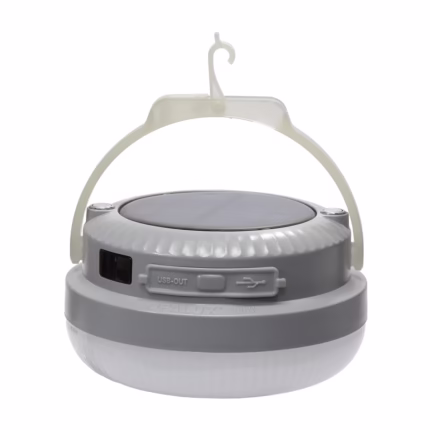 Lámpara LED Recargable 300W Opalux OP-FD300W: ¡Luz Ultra Potente, Solar, Power Bank y Base Magnética!