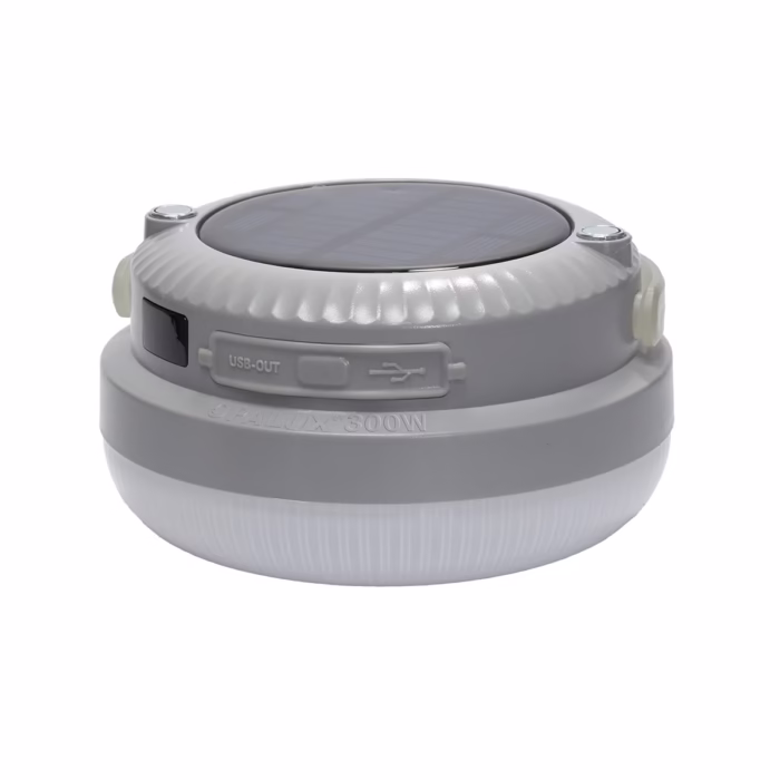 Lámpara LED Recargable W Opalux OP FDW Luz Ultra Potente Solar Power Bank y Base Magnética