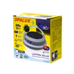 Lámpara LED Recargable 300W Opalux OP-FD300W: ¡Luz Ultra Potente, Solar, Power Bank y Base Magnética!