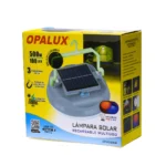 Lámpara LED Recargable 500W Opalux OP-FD500W: ¡La Máxima Potencia en Luz Portátil, Solar y Power Bank!