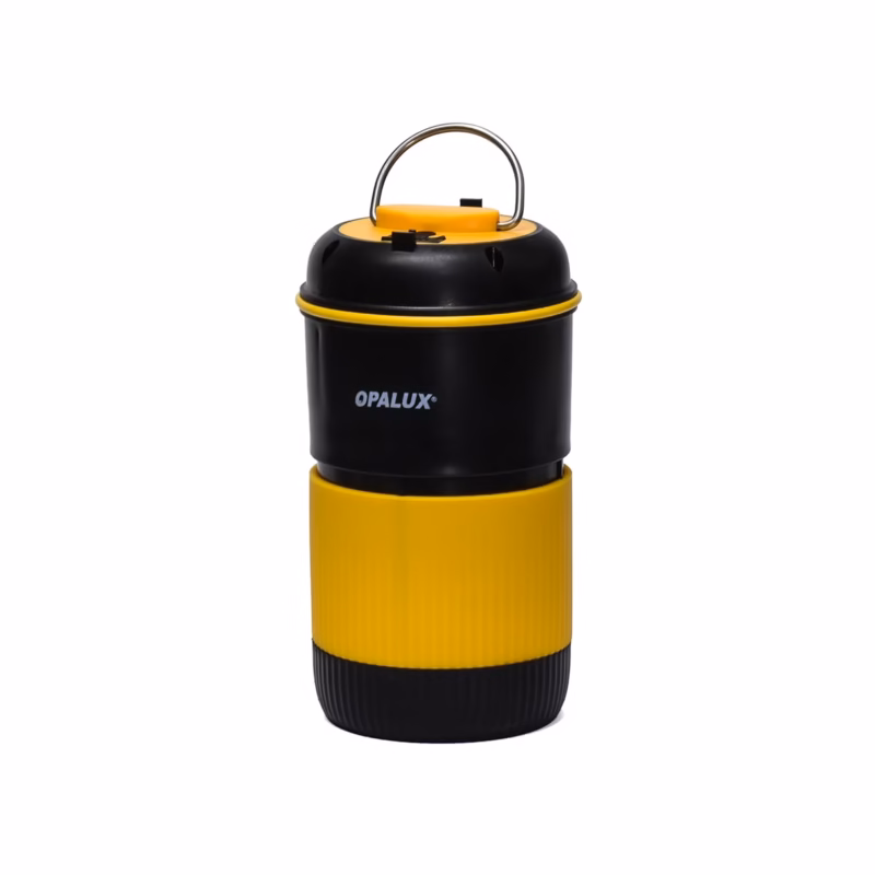 Lámpara y Linterna LED Recargable  en  Opalux OP  con Power Bank Tu Luz para Todo