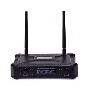 Sistema de Micrófono Inalámbrico UHF Doble Vincha y Solapa BatBlack BT MBP Versatilidad y Claridad Profesional