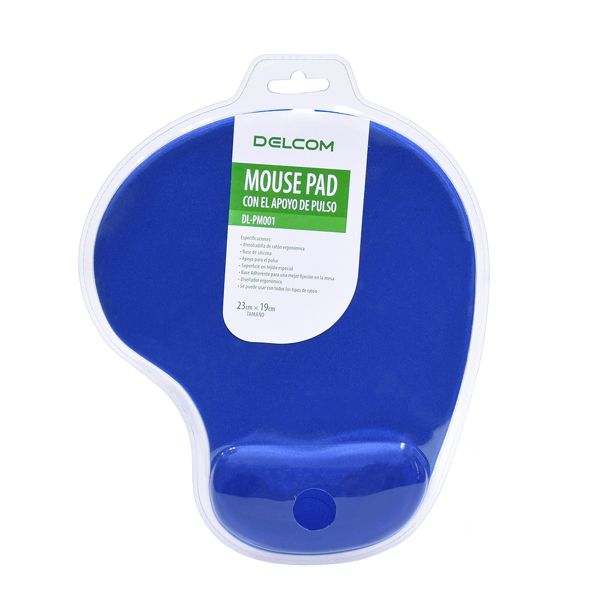 Mouse Pad Ergonómico con Almohadilla Delcom DL-PM001: ¡Máximo Confort y Control!