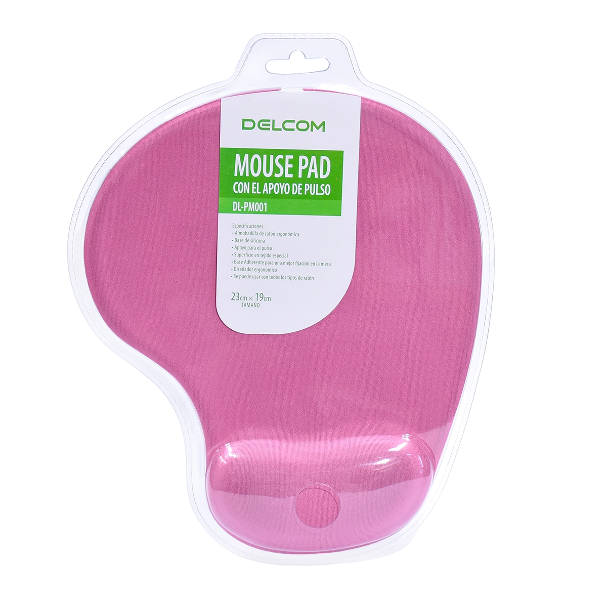 Mouse Pad Ergonómico con Almohadilla Delcom DL-PM001: ¡Máximo Confort y Control!