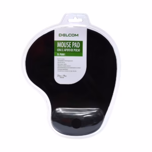 Mouse Pad Ergonómico con Almohadilla Delcom DL PM Máximo Confort y Control