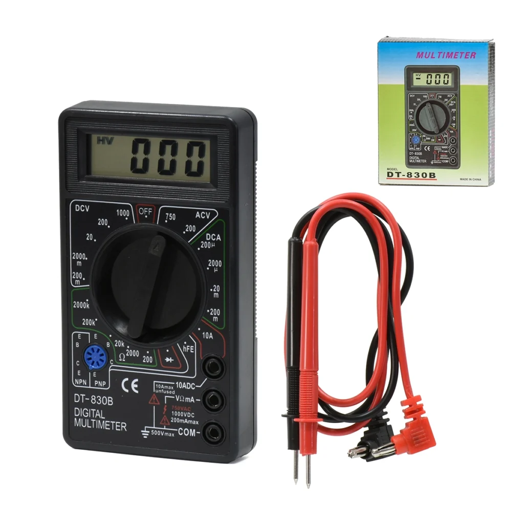 Multímetro Digital Económico Hony DT-830B: ¡Ideal para Estudiantes y Proyectos DIY!