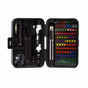Set de Desarmadores de Precisión 132 en 1 Miyako USA TK-132N1: ¡El Kit Definitivo para Reparaciones Electrónicas!