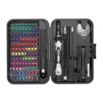 Set de Desarmadores de Precisión 132 en 1 Miyako USA TK-132N1: ¡El Kit Definitivo para Reparaciones Electrónicas!