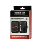 Set de Desarmadores de Precisión 132 en 1 Miyako USA TK-132N1: ¡El Kit Definitivo para Reparaciones Electrónicas!