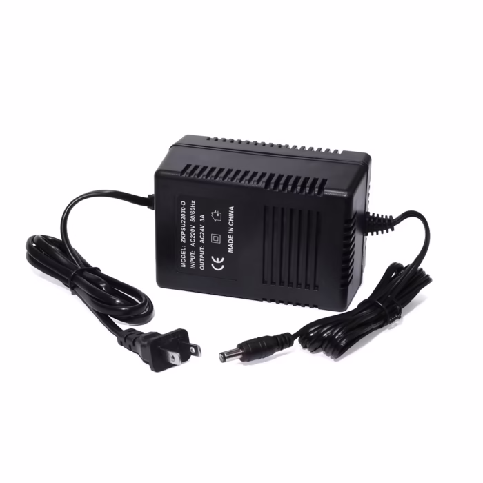 Transformador VAC A para Cámaras PTZ ZKTeco ZKPSU D Energía Confiable para tu Seguridad