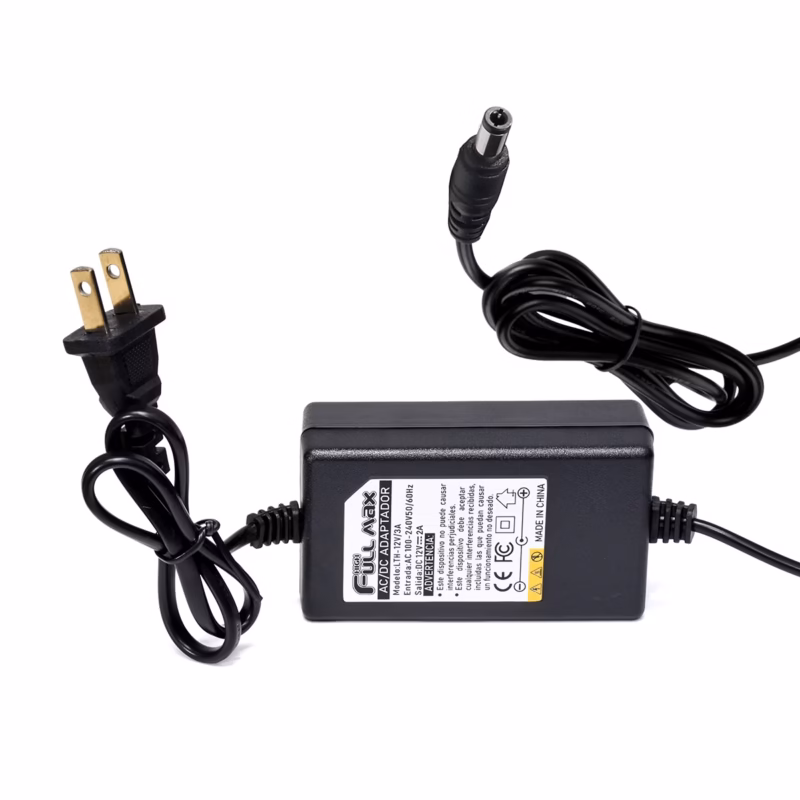 Adaptador de Voltaje V A Doble Cable High Full Max LTH V A Energía Estable y Flexible