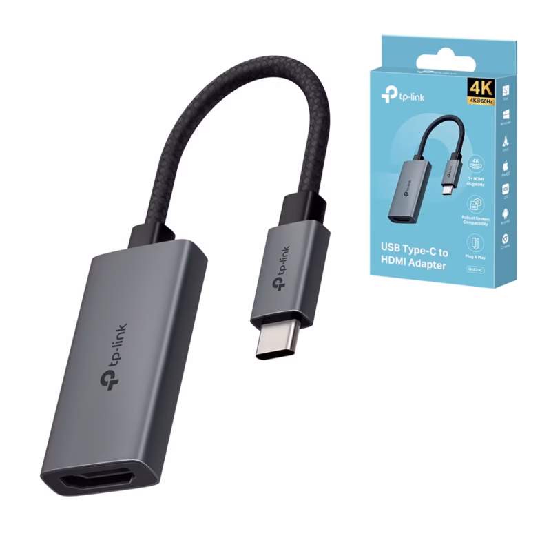 Adaptador USB C a HDMI TP Link UAC | KHz  Calidad de Imagen Superior y Confiabilidad
