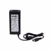 Adaptador de poder original Briyon B  de color negro mostrando su transformador y el conector de salida específico de  pines producto de HD Multimedia Adaptador de V A  PIN Etiquetera