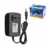 Adaptador de Voltaje V A Briyon RU  Potencia Estable para tus Dispositivos Adaptador de corriente Briyon RU  de V A color negro con su enchufe plano directo a la pared y cable con conector DC producto de HD Multimedia