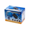Adaptador de Voltaje V A Briyon RU  Potencia Estable para tus Dispositivos Adaptador de corriente Briyon RU  de V A color negro con su enchufe plano directo a la pared y cable con conector DC producto de HD Multimedia