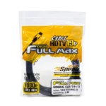 Cable HDMI Económico 3 Metros Full HD 1080p High Full Max: ¡Calidad y Alcance a un Gran Precio!, Cable HDMI económico de 3 metros High Full Max de color negro, mostrando sus conectores dorados y los filtros de ferrita cilíndricos para una señal limpia, producto de HD Multimedia.
