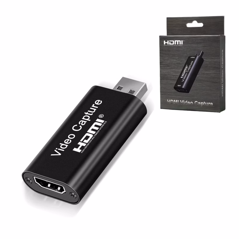 Capturadora de Video HDMI a USB  K p UVC HU  Streaming Creativo al Instante OX