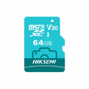 Memoria MicroSD 64GB HIKSEMI HK-HS-TF-D3-64G NEO LUX U3/V30/Class 10: ¡Graba en 4K con Confianza!, Memoria MicroSDXC de 64GB HIKSEMI NEO LUX con su adaptador SD, destacando las certificaciones de velocidad V30, U3 y Class 10, producto de HD Multimedia.