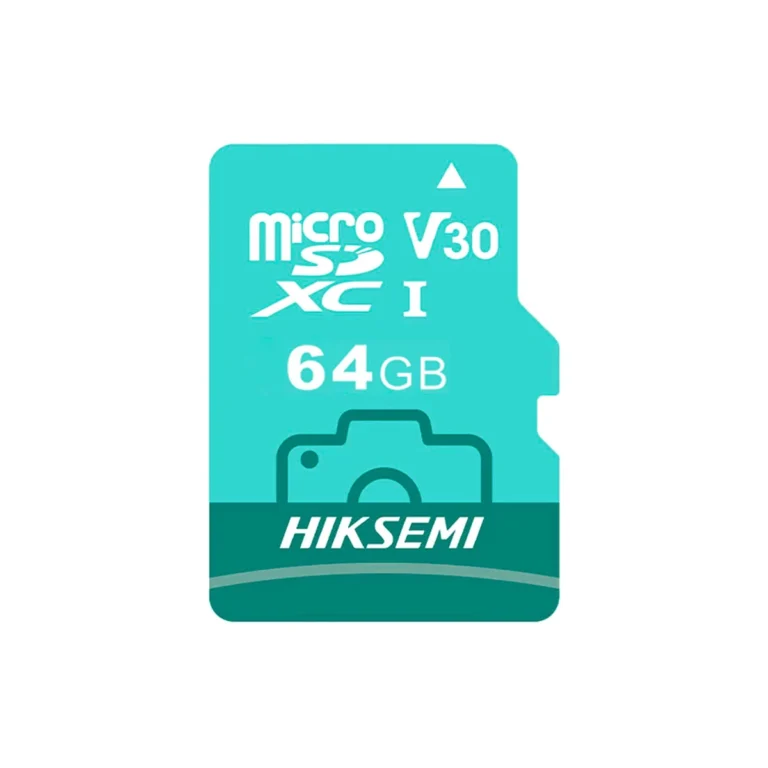 Memoria MicroSD 64GB HIKSEMI HK-HS-TF-D3-64G NEO LUX U3/V30/Class 10: ¡Graba en 4K con Confianza!, Memoria MicroSDXC de 64GB HIKSEMI NEO LUX con su adaptador SD, destacando las certificaciones de velocidad V30, U3 y Class 10, producto de HD Multimedia.