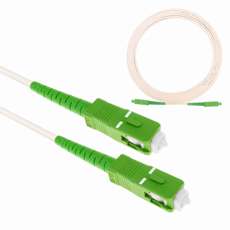Patch Cord de Fibra Óptica m SCAPC El Cable Ideal para tu Router de Fibra Óptica en Perú