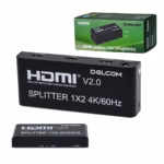 Splitter HDMI × K Hz Delcom DL SPLK versión  Mhz Distribuye tu Señal K a  Pantallas
