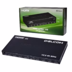 Cable de Audio Óptico Digital m SPDIF Delcom DL ATS Enmallado Sonido Puro y Envolvente