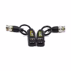 Video Balun HD MP K con Pernos Glink GP GBL  Transmisión de Video Profesional y de Larga Distancia Par de video baluns pasivos de MP Glink GP GBL  mostrando el conector BNC macho en un extremo y los terminales de conexión con pernos en el otro producto para CCTV de HD Multimedia