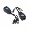 Video Balun RJ MP  en  Video Poder y Audio American NET GP  DC  Simplifica tu Instalación Par de video baluns  en  American NET GP  DC  mostrando los conectores BNC de video DC de poder y RCA de audio en un extremo y el puerto de red RJ en el otro producto de HD Multimedia
