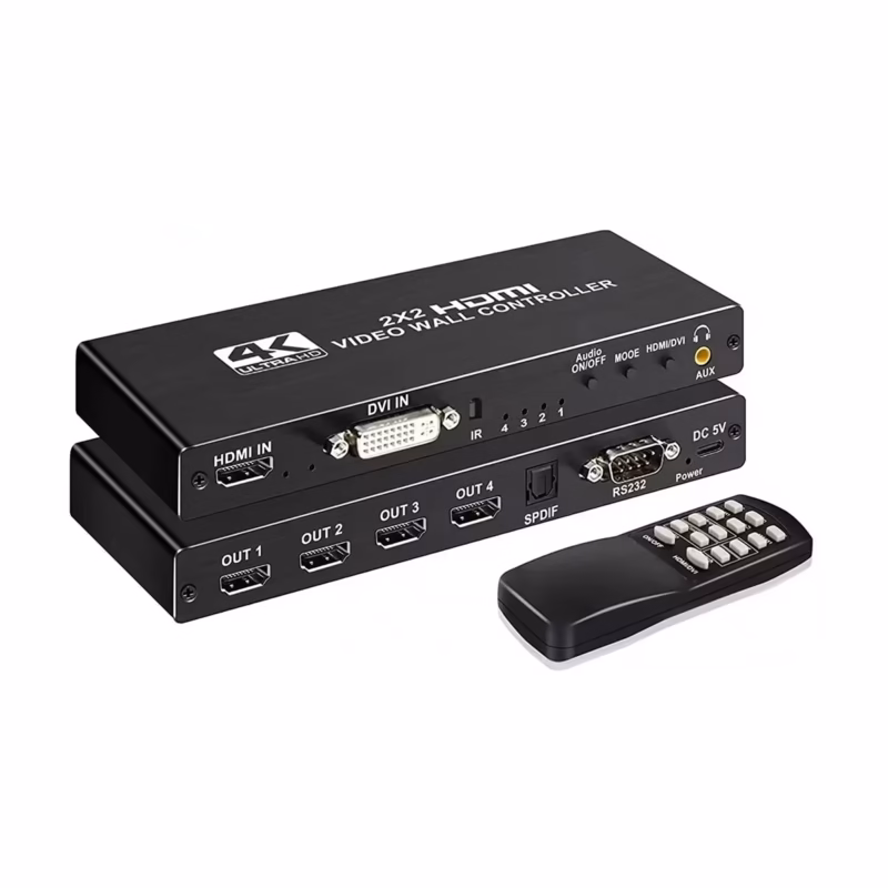 Controlador de Video Wall × K Hz WALLx Crea Muros de Video Impactantes con  Modos