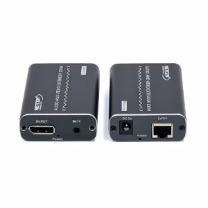 Extender DisplayPort 100 Metros por UTP NETCOM PE-ED0100____01 Extensor DisplayPort K Netcom PE ED Metros