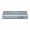 Extensor KVM  Metros HDMI K y USB Netcom PE EXU Controla tus Equipos a Largas Distancias Kit extensor KVM HDMI de  metros Netcom PE EXU mostrando las dos unidades metálicas transmisor y receptor con sus múltiples puertos HDMI y USB un producto profesional de HD Multimedia PERU SAC Extender KVM M