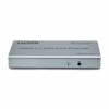 Extensor KVM HDMI con USB de  Metros Netcom PE EXU Controla tu PC o DVR a  Metros de Distancia en KHz Kit extensor KVM HDMI Netcom PE EXU mostrando las dos unidades metálicas transmisor y receptor con sus múltiples puertos HDMI y USB un producto profesional de HD Multimedia PERU SAC