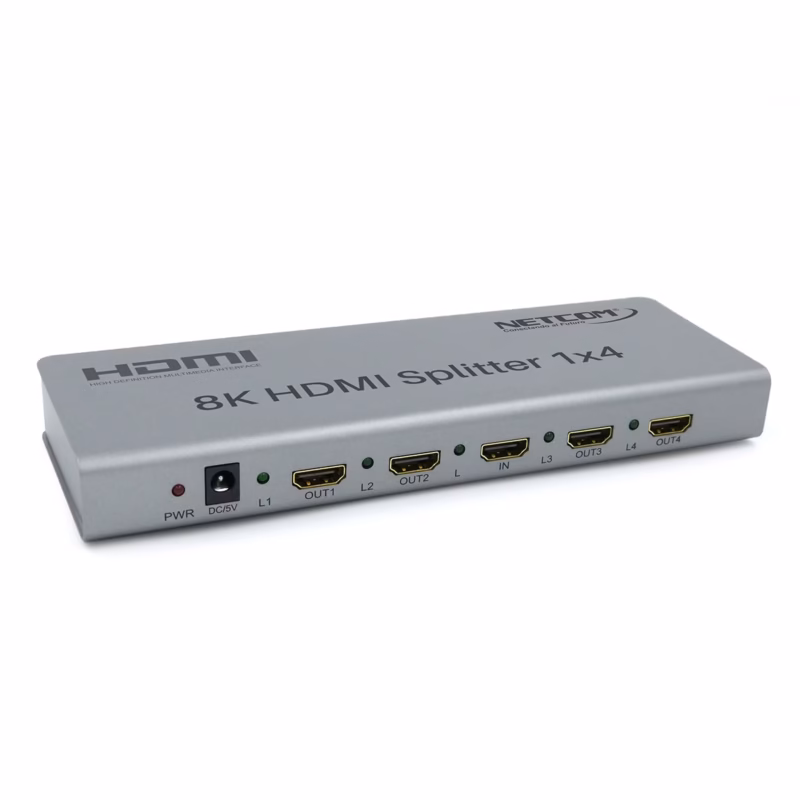 Splitter HDMI × K Hz NETCOM PE SH