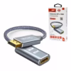 Adaptador DisplayPort a HDMI K Hz Enmallado NETCOM PE VA Conecta tu PC o Laptop a Cualquier Pantalla HDMI Cable enmallado de nylon DisplayPort a HDMI KHz NETCOM PE VA en HD Multimedia PERU SAC