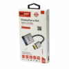 Adaptador DisplayPort a VGA Full HD NETCOM PE DP Conecta tu PC a Cualquier Proyector VGA sin Esfuerzo Adaptador premium DisplayPort a VGA Netcom PE DP mostrando el cable corto enmallado el conector DP macho de aluminio y el puerto VGA hembra un producto de HD Multimedia PERU SAC