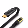 Cable Consola USB C a RJ FTDI Netcom PE US La Herramienta Esencial para el Administrador de Redes Cable de consola profesional Netcom PE US mostrando el conector USB C en un extremo y el conector RJ en el otro un producto esencial para redes de HD Multimedia PERU SAC